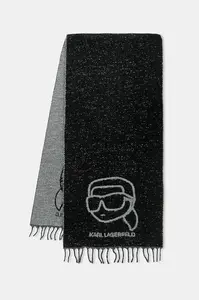 Šála s přídavkem vlny Karl Lagerfeld IKON