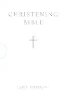 HOLY BIBLE: King James Version (KJV) White Pocket Christening Edition