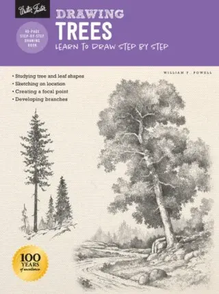 Drawing: Trees with William F. Powell - William F. Powell