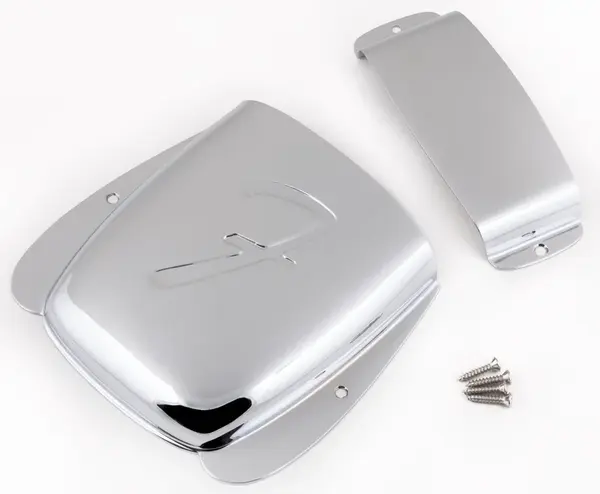 Fender Pure Vintage Jazz Bass Ashtray Cover Set, Steel/Chrome