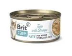 Brit Care Cat Paté Sterilized Tuna with Shrimp 6 x 70 g