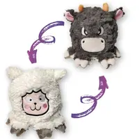 GimDog Double Face - plyšová hračka Beránek - 18 cm