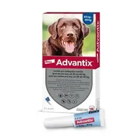 Advantix Spot On roztok pre psy A.U.V. pre psy nad 25 kg (4 x 4,0 ml)