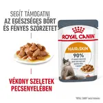 Royal Canin Hair & Skin Care - vlhké krmivo v omáčce pro dospělé kočky pro lepší srst a zdravou kůži 12 x 85 g