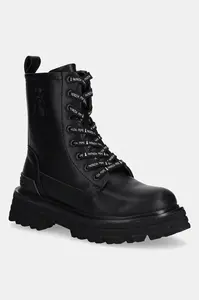 Dětské kožené workery Patrizia Pepe