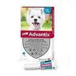Advantix Spot On roztok pre psy A.U.V. pre psy medzi 4-10 kg (1 x 1,0 ml)