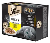 Sheba Delicacy kapsičky, výber z hydiny 12 x 85 g