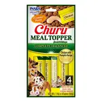 Inaba Dog Churu Meal Topper vlhké krmivo pre psov - kuracie, tekvica 4 x (4 x 14 g)