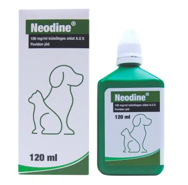 Externý roztok Neodine 100 mg/ml 120 ml