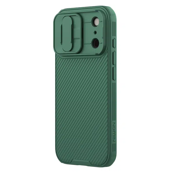 Zadní kryt Nillkin CamShield PRO pro Appel iPhone 17 Pro, tmavě zelená