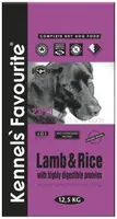 Kennels' Favourite Lamb & Rice 12,5 kg