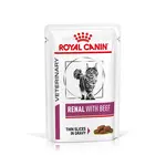 Royal Canin Feline Renal with Beef Wet - kapsičky 85 g