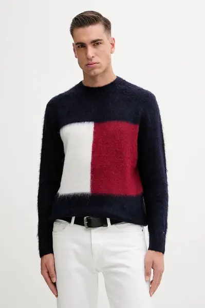 Svetr s příměsí vlny Tommy Hilfiger