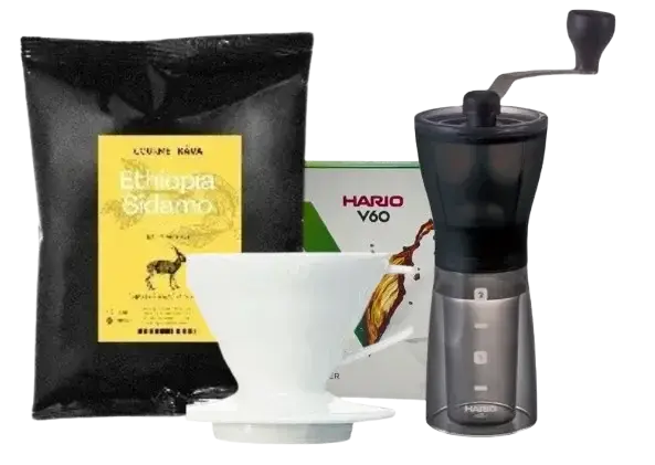 Balíček Hario V60 dripper