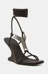 Kožené sandále Rick Owens Lilies Cantilever 8 Hydra Sandals