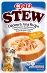 Inaba Cat Ciao Stew smotanové ragú pre mačky - kuracie, tuniak 40 g