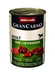 Animonda GranCarno Adult konzerva, hovädzie a kačacie srdce 400 g (82746)