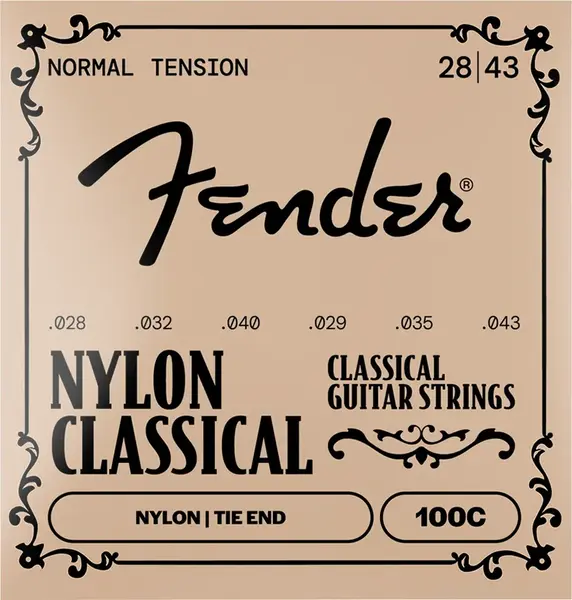 Fender 100C Clear/Silver