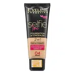 Eveline Selfie Time 2in1 Foundation & Concealer dlhotrvajúci make-up 2v1 04 Natural 30 ml