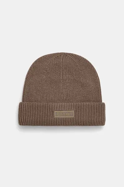 Čiapka s prímesou vlny Calvin Klein