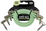 Ernie Ball Flex Patch Cable 12in - Glow in Dark - 3 Pack