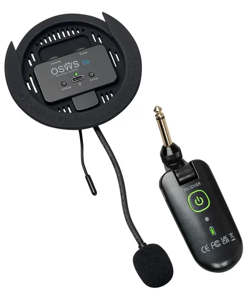 Ortega Wireless Soundhole Pickup System 86 mm
