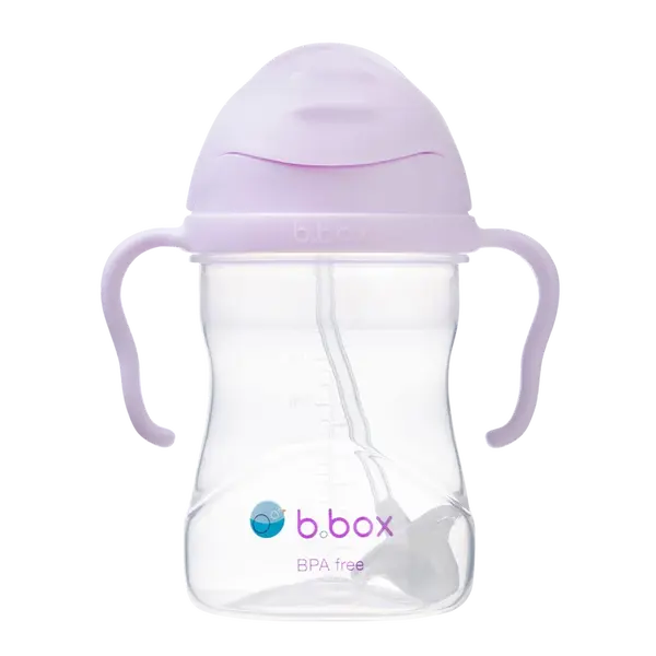 B.BOX Hrneček s brčkem, Gelato ostružinový 240 ml