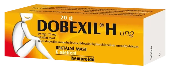 DOBEXIL H ung 40mg/20mg rektální mast 20 g