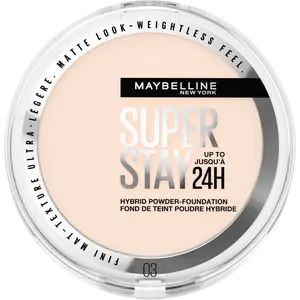 MAYBELLINE NEW YORK SuperStay 24H Hybrid Powder-Foundation 03 make-up v pudru, 9 g