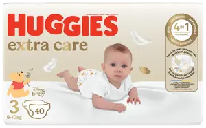HUGGIES® Extra Care 3, 40 ks