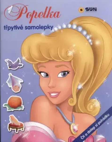 POPELKA - SAMOLEPKY čti a dolep pohádku