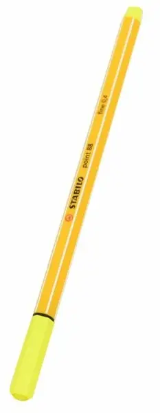 Liner Stabilo point 88 – 24 citrónově žlutá