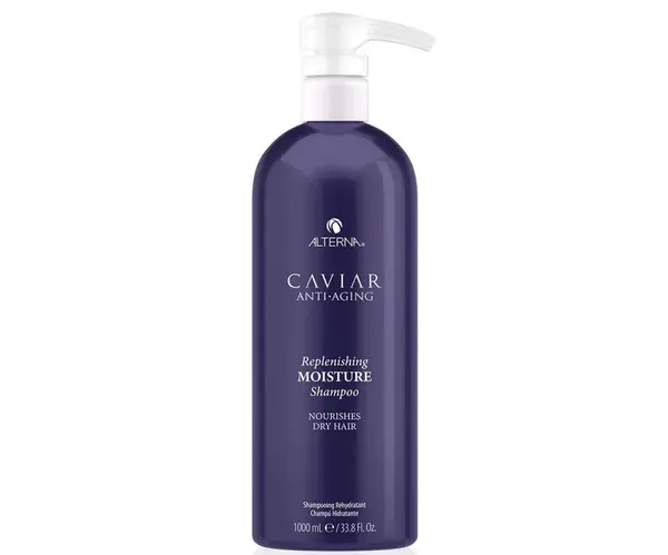 Hydratační šampon pro suché a lámavé vlasy Alterna Caviar Replenishing Moisture Shampoo - 1000 ml + dárek zdarma