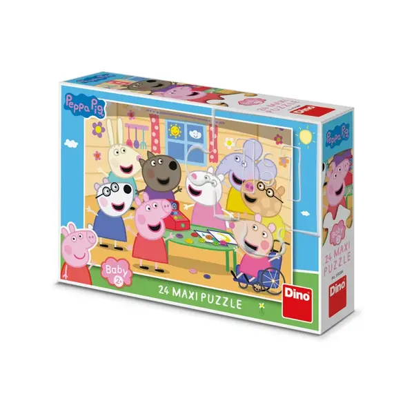 Puzzle Peppa Pig: Obchod 24 dílků maxi (poškozená)