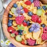 Jedlé kvety Nevädza modrá