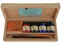 Set pro kaligrafii v dárkové krabičce Manuscript