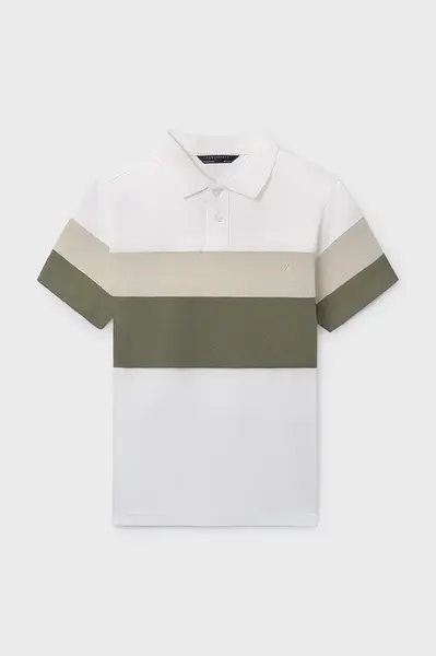 Dětská bavlněná polokošile Mayoral