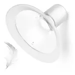 NENO Neno Breast Shield with Connector prsní plastový štít s konektorem pro odsávačky mléka 21 mm 1 ks