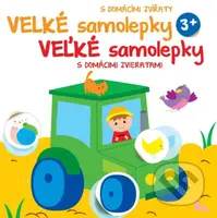 Velké samolepky: Traktor / Veľké samolepky: Traktor - kniha z kategorie Samolepky