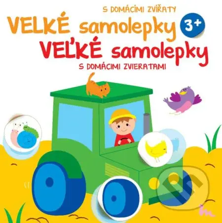 Velké samolepky: Traktor / Veľké samolepky: Traktor - kniha z kategorie Samolepky