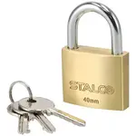 Zámek visací, mosazný A, ø 50 mm, STALCO