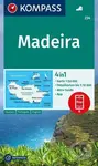 Madeira 1:50 000 / turistická mapa KOMPASS 234 - kniha z kategorie Mapy Evropy