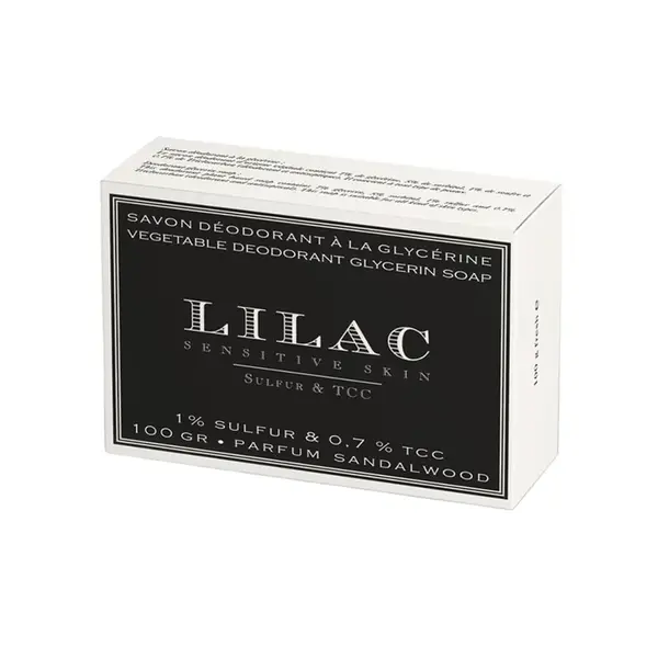 LILAC Antibakteriální glycerínová mycí kostka 100 g