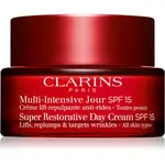 Clarins Super Restorative Day Cream SPF 15 omlazující denní krém SPF 15 50 ml