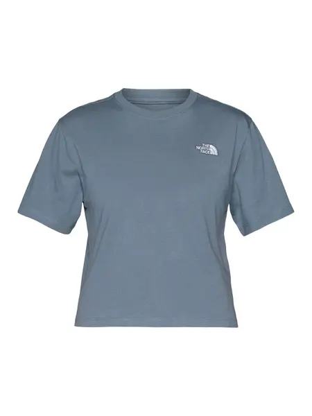 THE NORTH FACE Tričko 'EVOLUTION SIMPLE DOME'  čadičová / biela