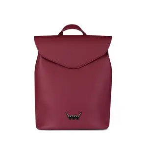 Dámský koženkový batoh VUCH Linton, vínový