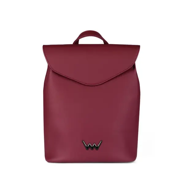 Dámský koženkový batoh VUCH Linton, vínový