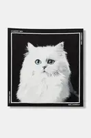 Hedvábný šátek Karl Lagerfeld IKON