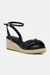 Sandály Tommy Hilfiger TH BOW MID CORK WEDGE