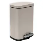 Spirella Spirella pedálový odpadkový kôš akira matná šedo-hnedá oceľ 5 l 10.19837